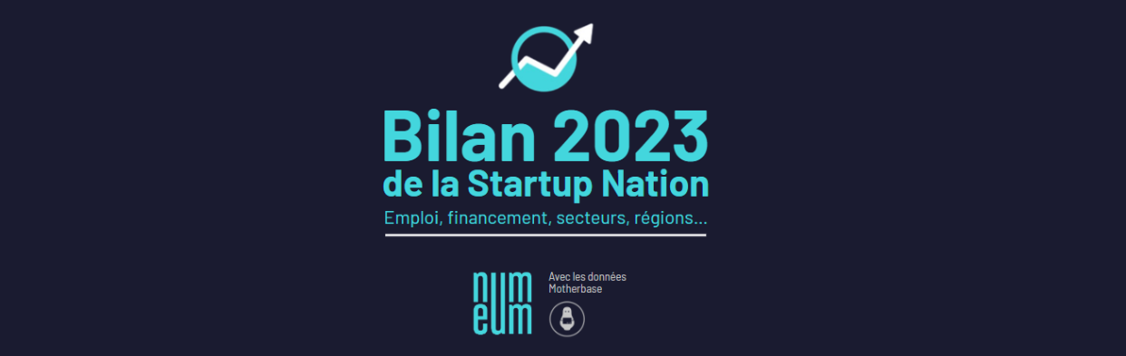 Bilan 2023 de la Startup Nation : emploi, financement, secteurs, régions…