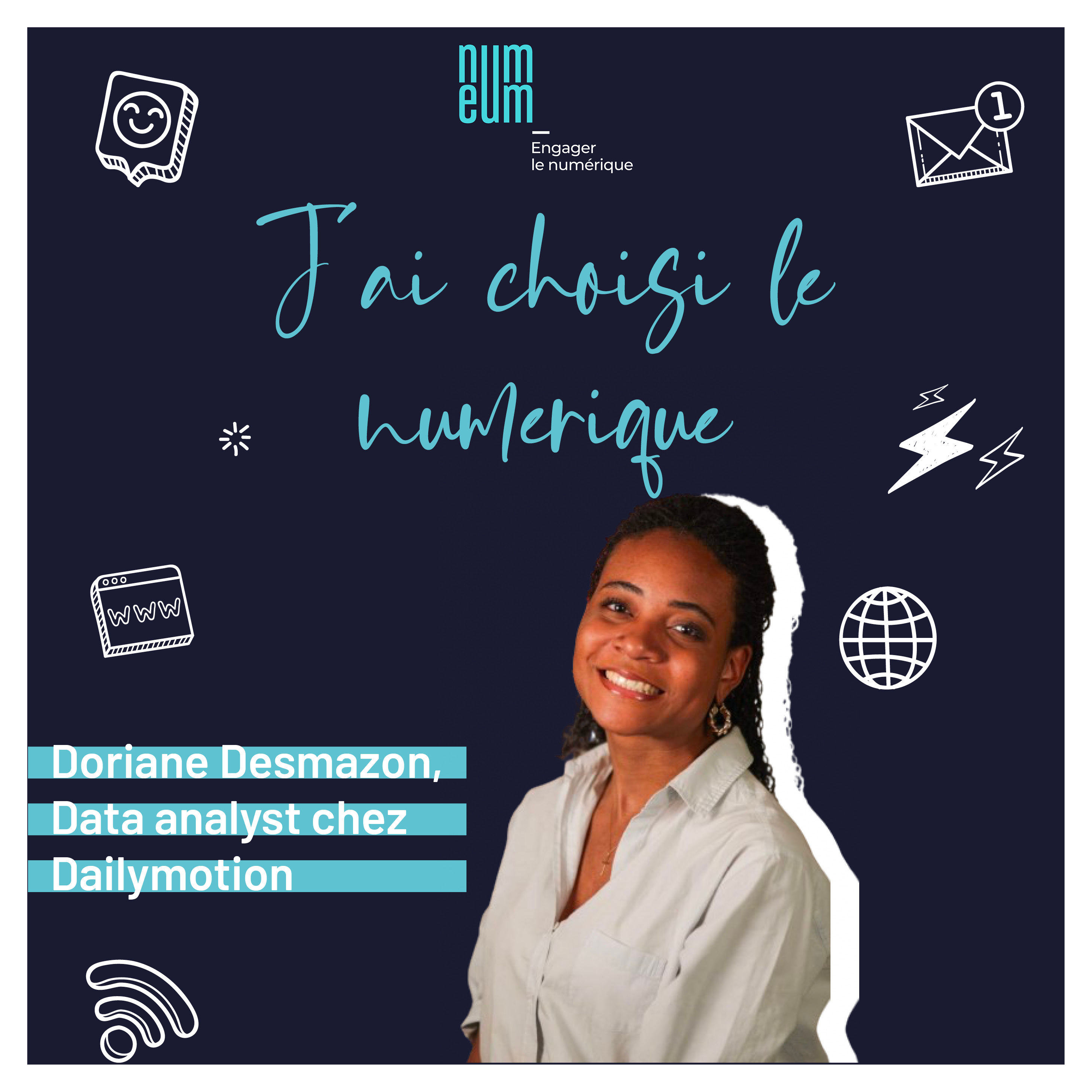 PODCAST : Doriane Desmazon, Dailymotion : "Mon travail a du sens"