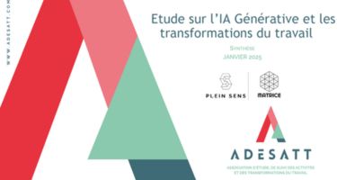 Etude ADESATT : IA générative et transformation du travail