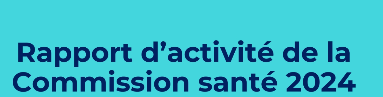 Rapport d’activité de la  Commission santé 2024