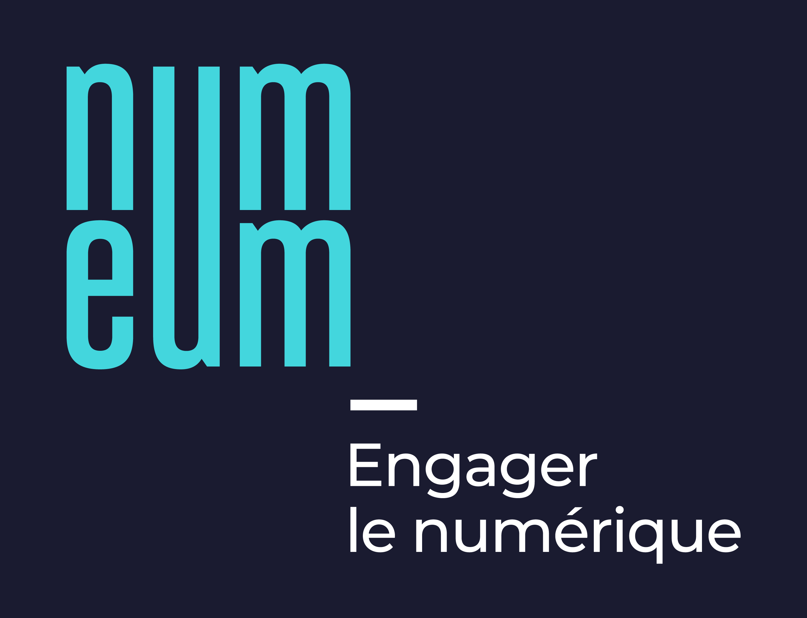 Logo Numeum bleu