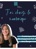 Podcast sur la reconversion professionnelle "J'ai choisi le numérique" avec Frédérique Michelix, Berger-Levrault : « Du cinéma à développeuse ! »