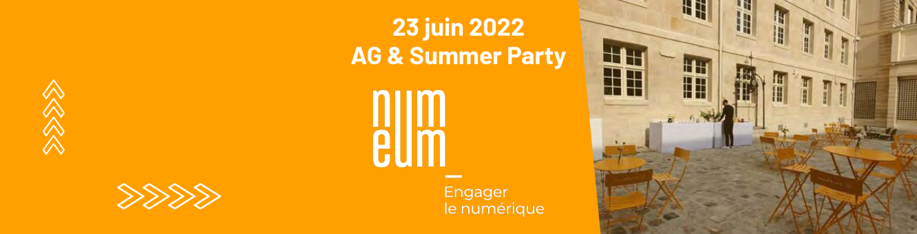 Première Assemblée Générale de Numeum le 23 juin 2022 !