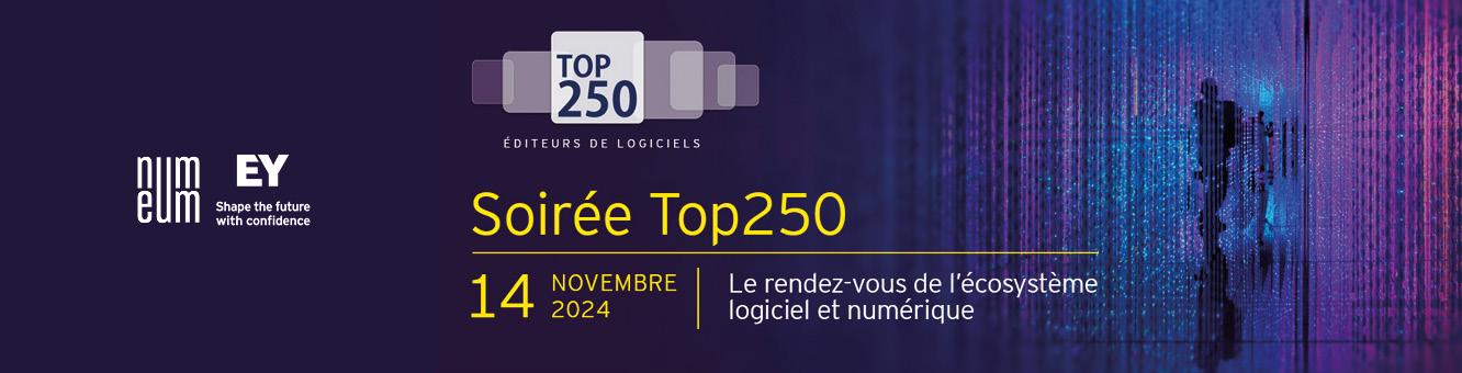 Panorama Top 250 des éditeurs de logiciels 2024 en région Auvergne-Rhône-Alpes